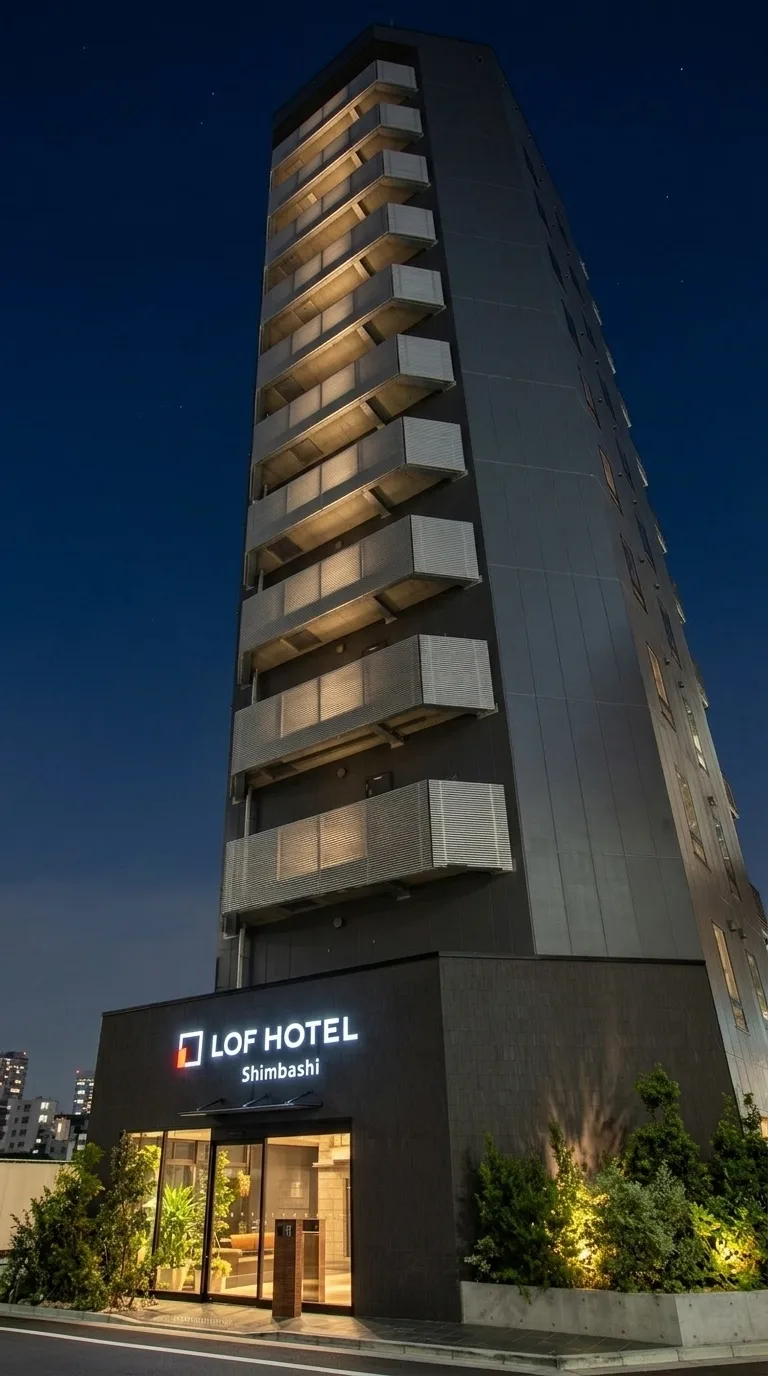 LOF Hotel Shimbashi hotel exterior