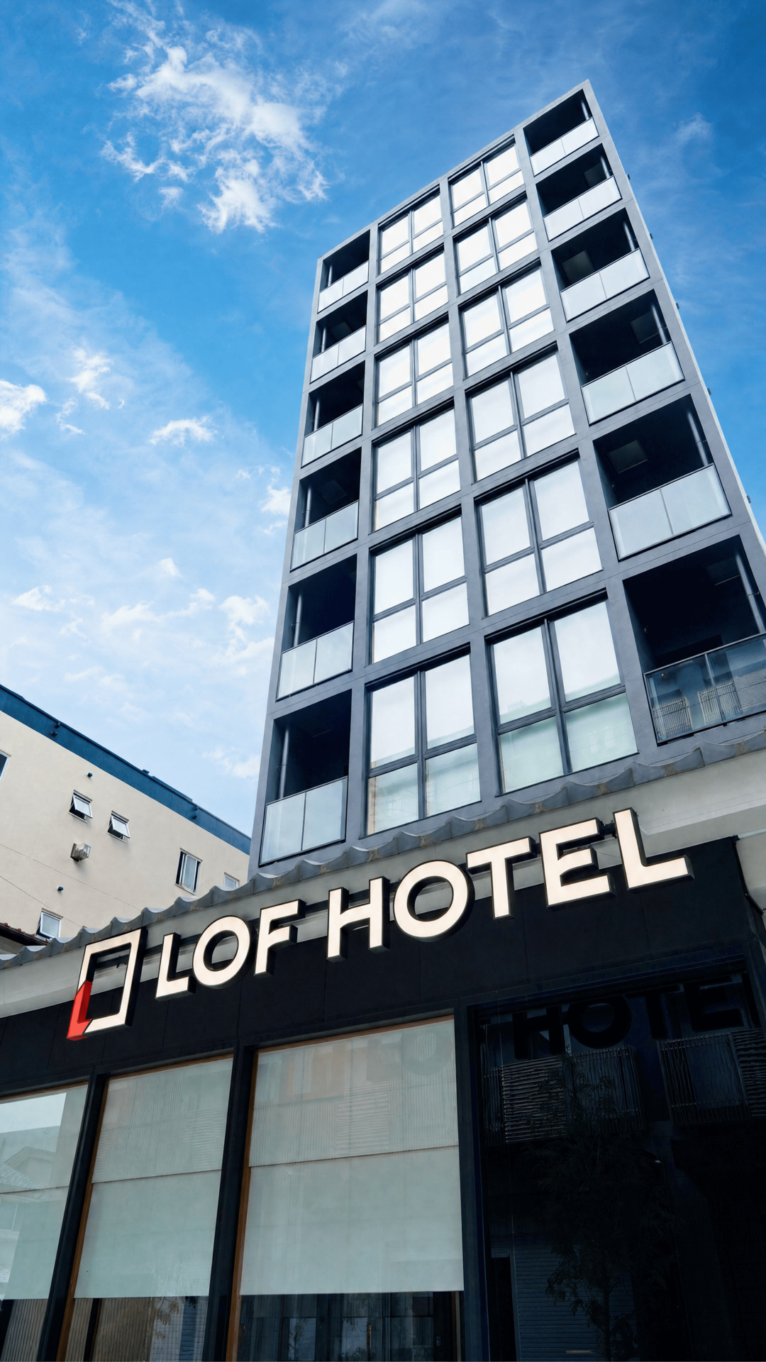 LOF Hotel Tenjin South hotel exterior